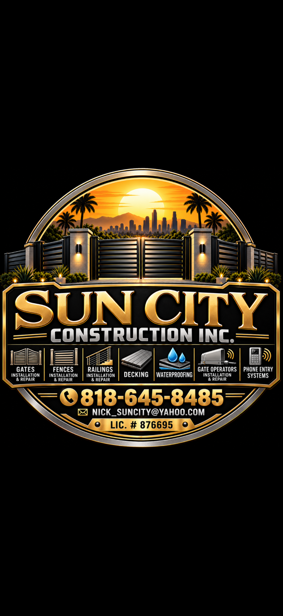 Sun City Construction Inc. original logo